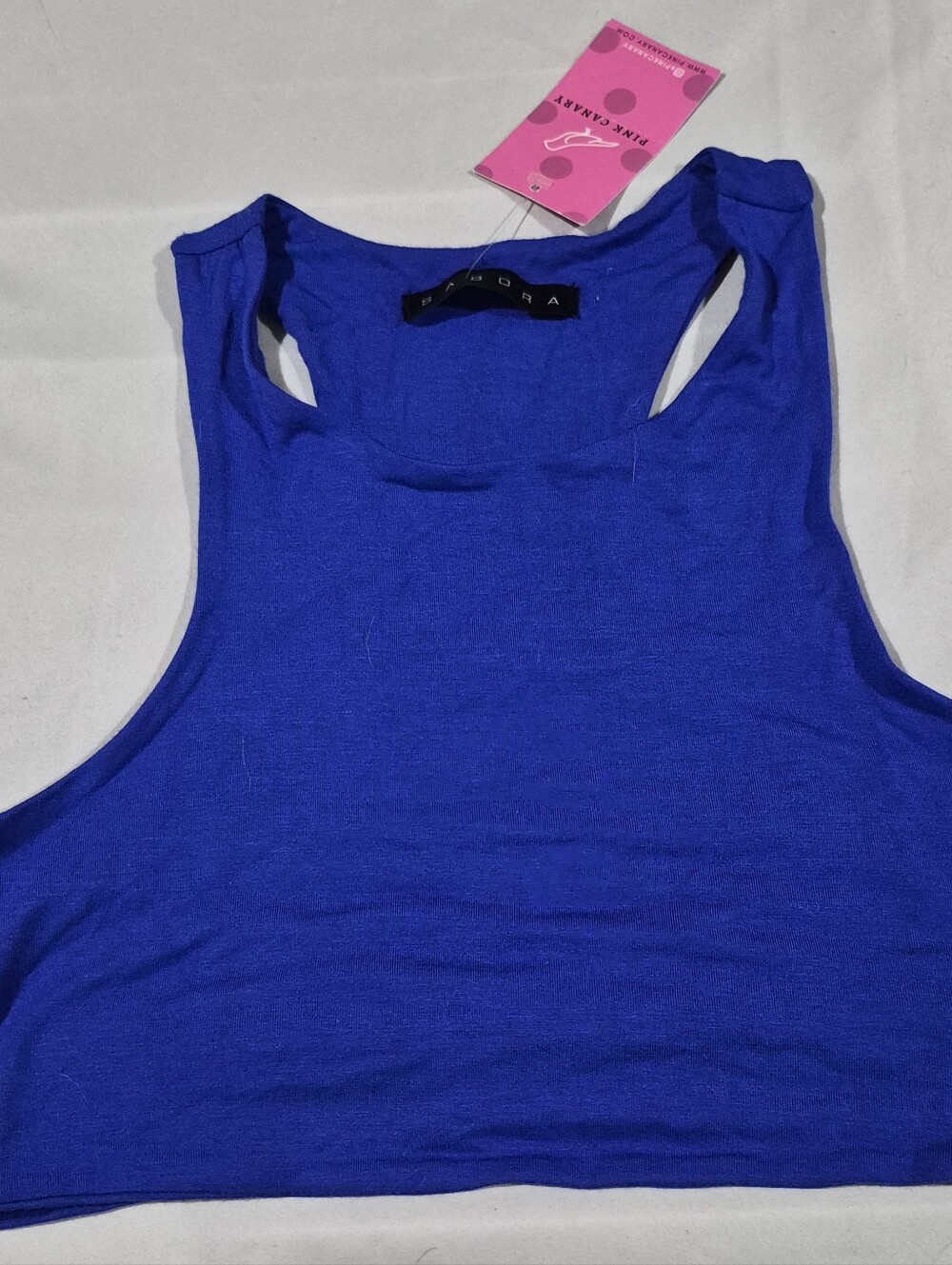 NWT Sabora Royal Blue Sleeveless Tank Top | Size L